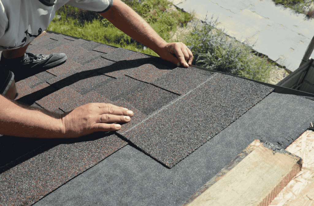 Roof inspection in Houston