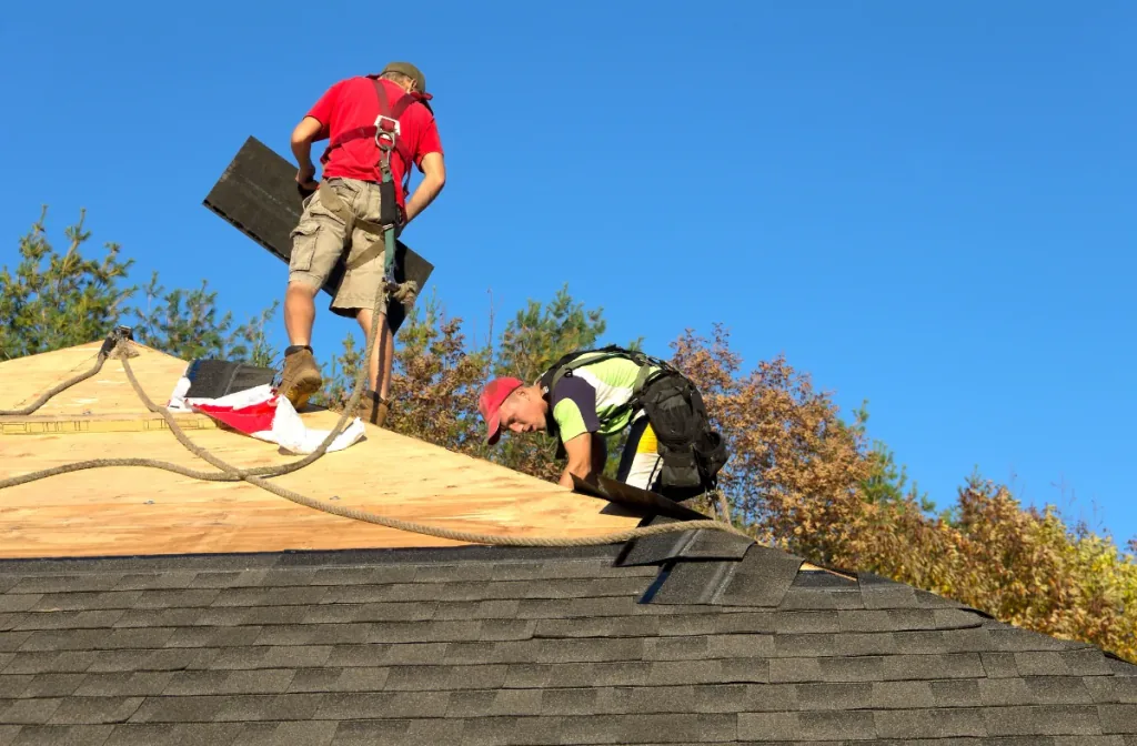 replacing a roof in houston